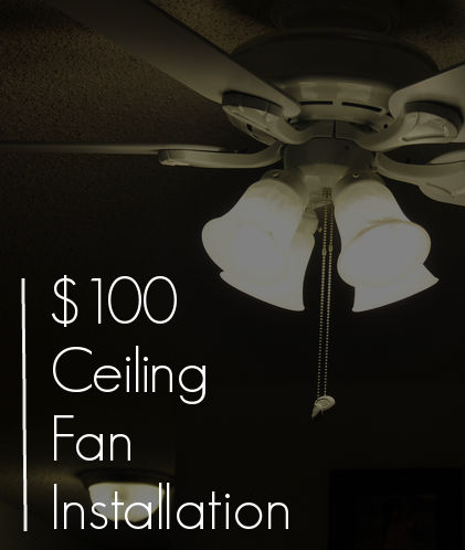 Ceiling Fan Installation Cheapenly